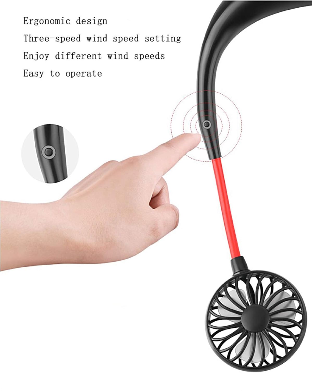 Wearable Neck Fan Band Sports Fan