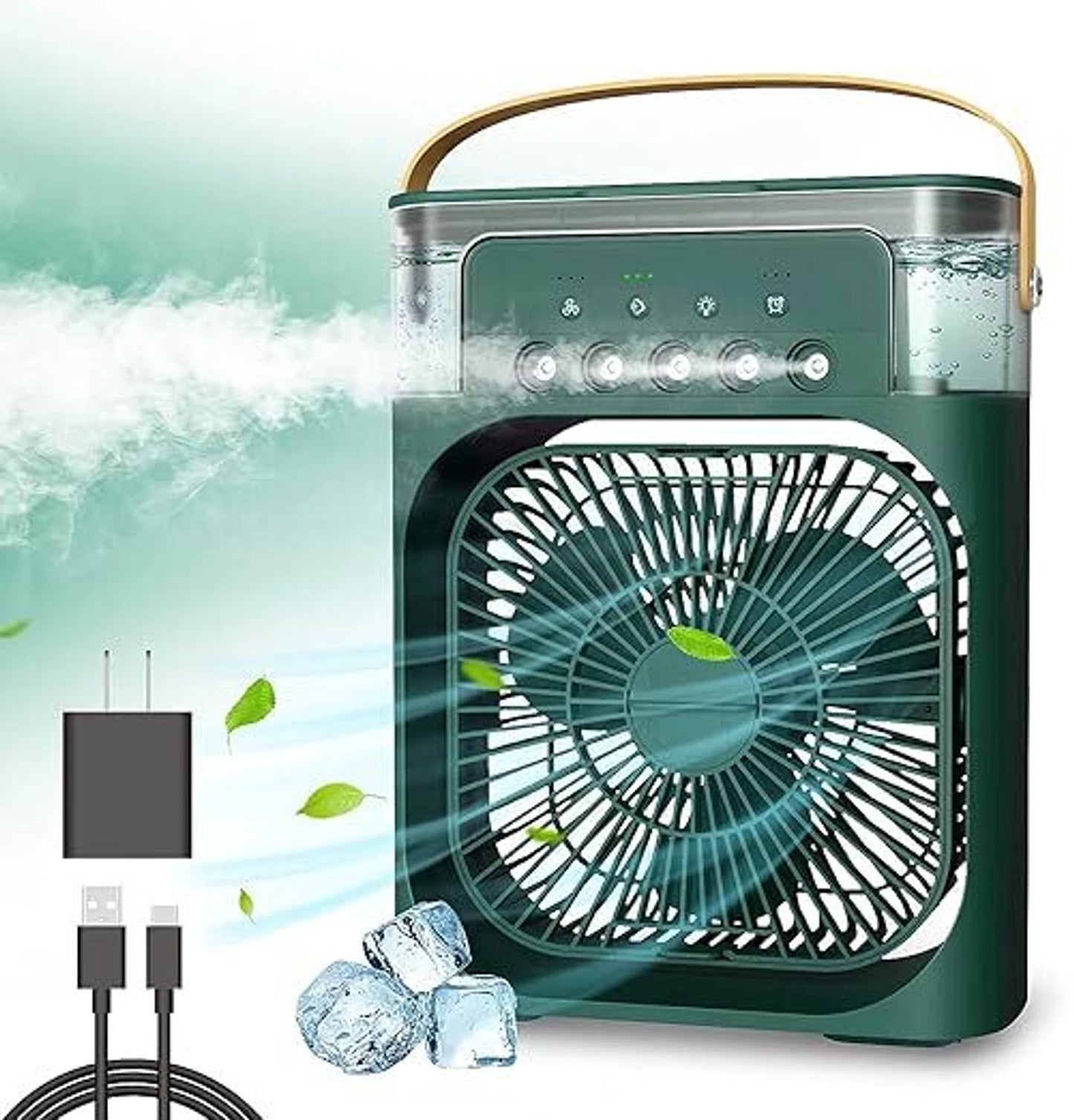 Mini Mist Air Cooler Fan – Portable Personal Air Conditioner