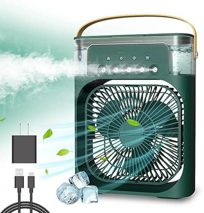 Mini Mist Air Cooler Fan – Portable Personal Air Conditioner
