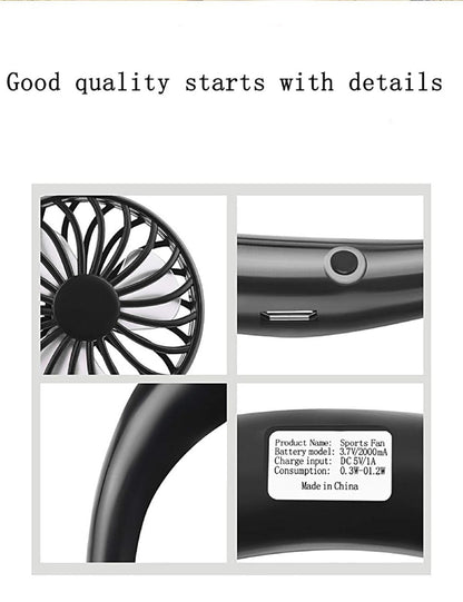 Wearable Neck Fan Band Sports Fan