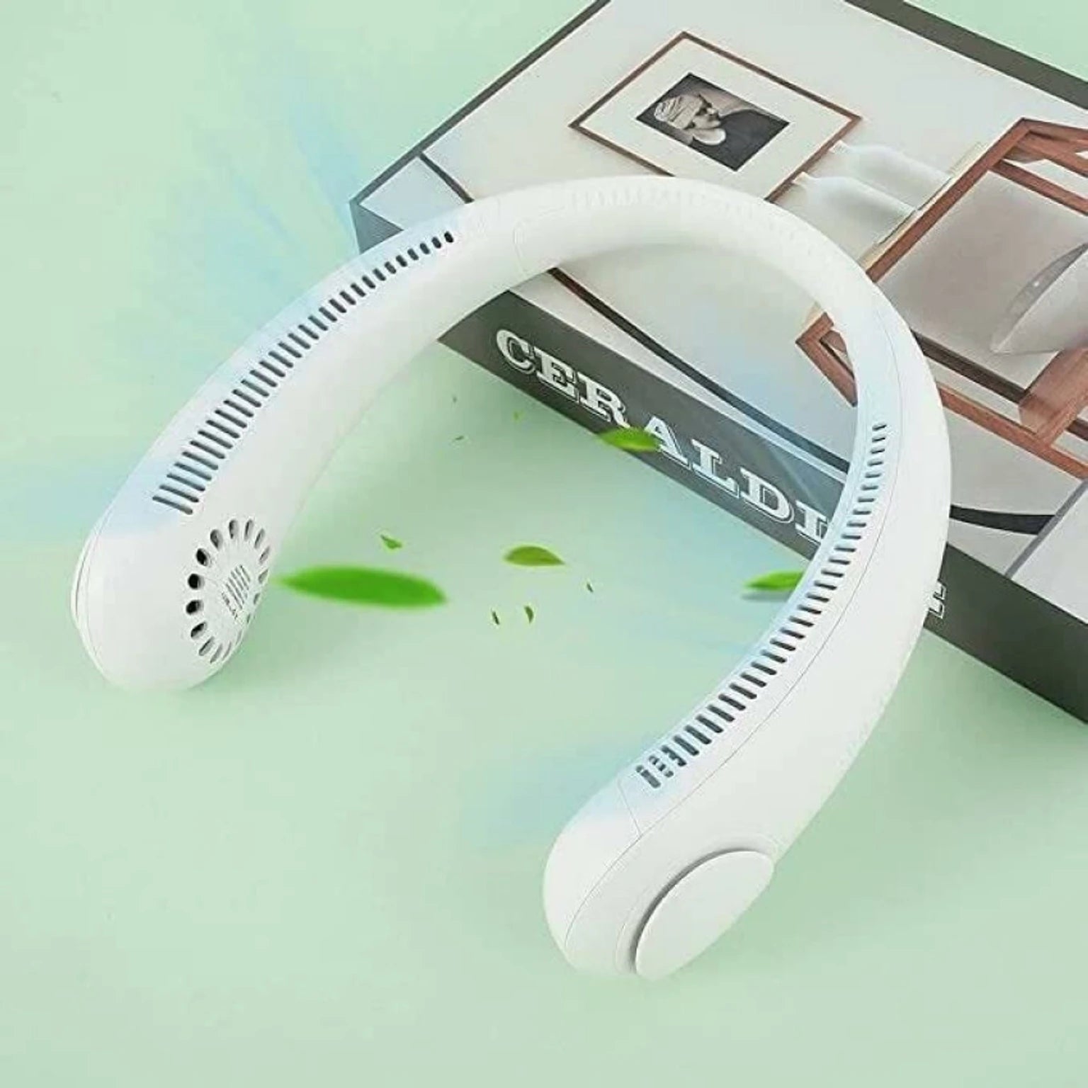Bladeless Neck Fan – USB Rechargeable Personal Cooling Fan