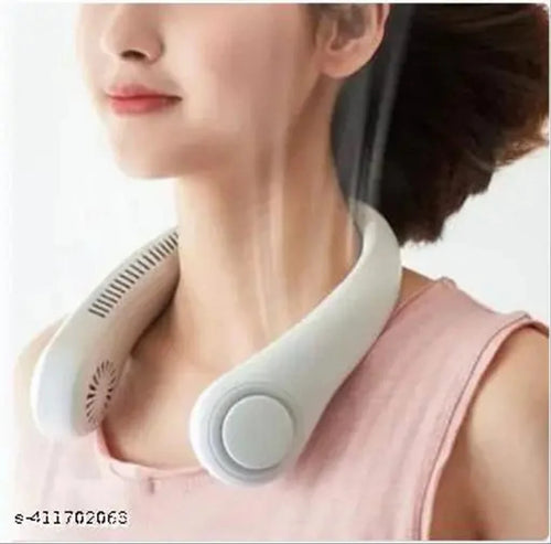 Bladeless Neck Fan – USB Rechargeable Personal Cooling Fan