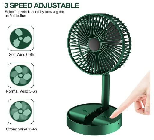Rechargeable Mini Table Fan