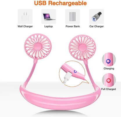 Wearable Neck Fan Band Sports Fan